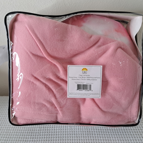 NIB C & C California 3 Piece Travel Set Pink - Picture 5 of 6